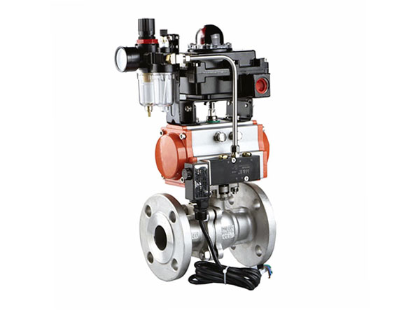 Q641F氣動法蘭球閥